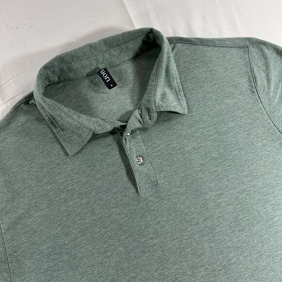 Vuori Other - Vuori Men's Performance Polo Shirt Green Heathered Short Sleeve Preppy Medium